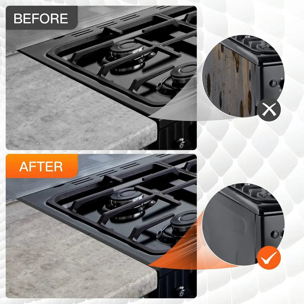Stainless Steel Telescopic Stove Gap Covers