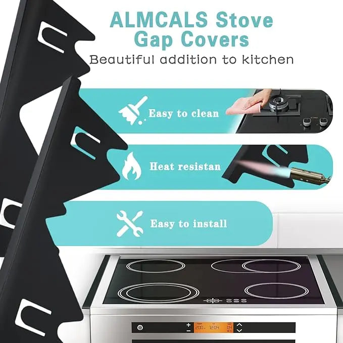 Stainless Steel Telescopic Stove Gap Covers