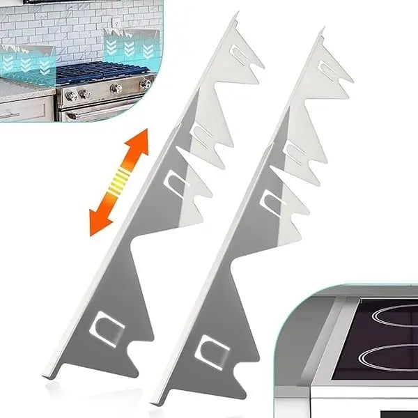 Stainless Steel Telescopic Stove Gap Covers