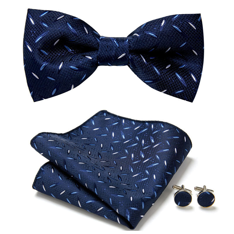 Stylish 3-Piece Bow Tie Set