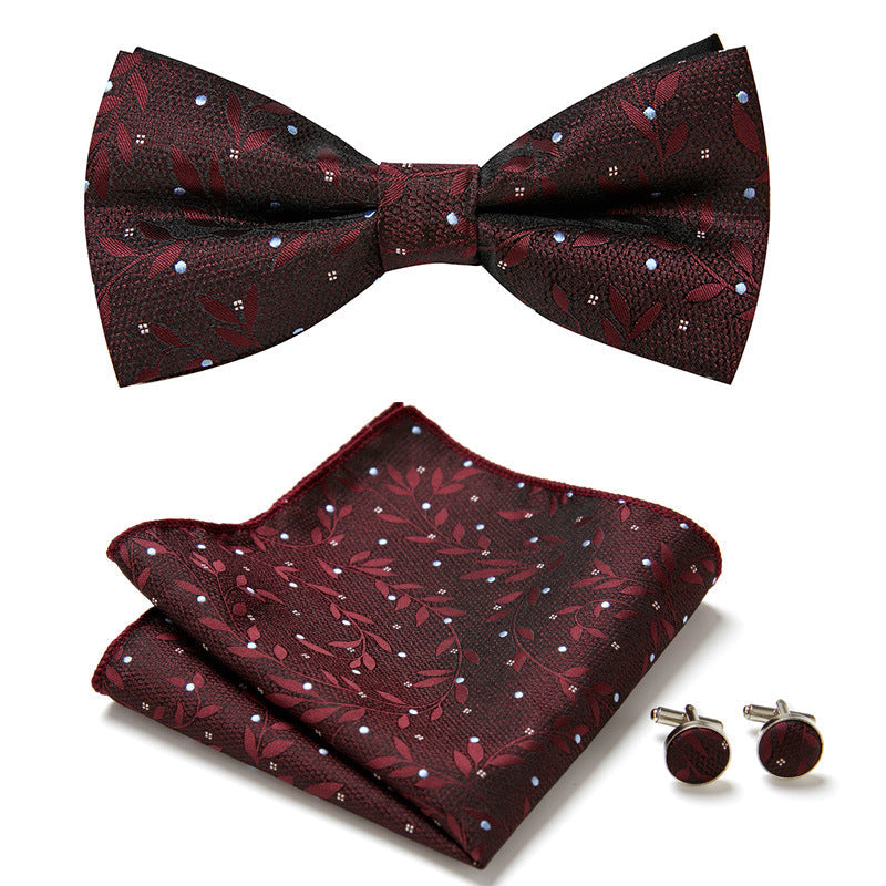 Stylish 3-Piece Bow Tie Set