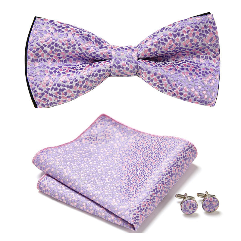 Stylish 3-Piece Bow Tie Set