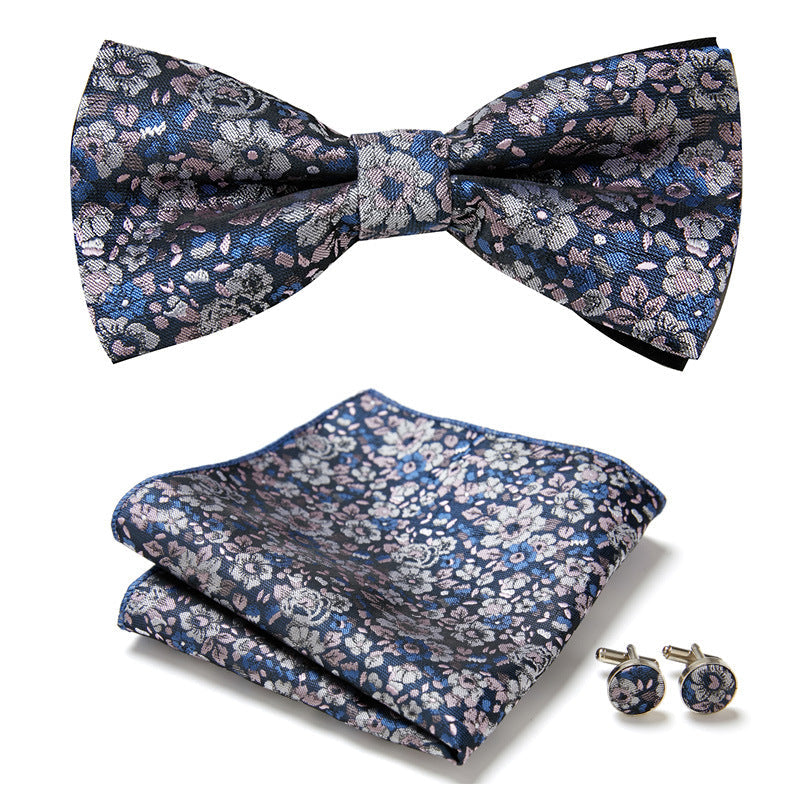 Stylish 3-Piece Bow Tie Set