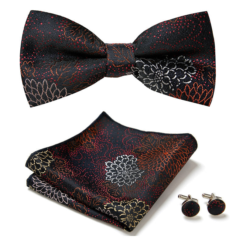 Stylish 3-Piece Bow Tie Set