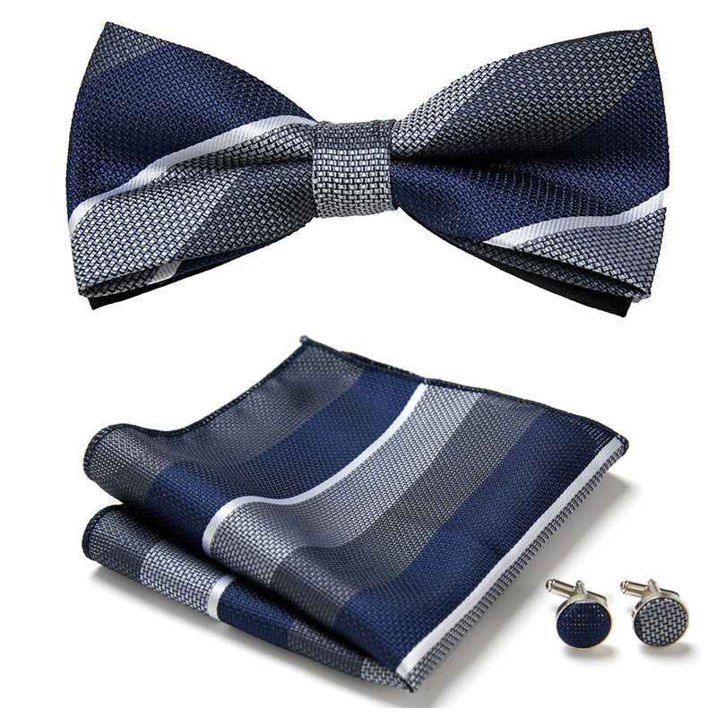 Stylish 3-Piece Bow Tie Set