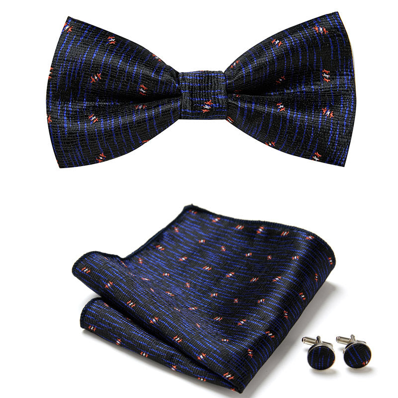Stylish 3-Piece Bow Tie Set