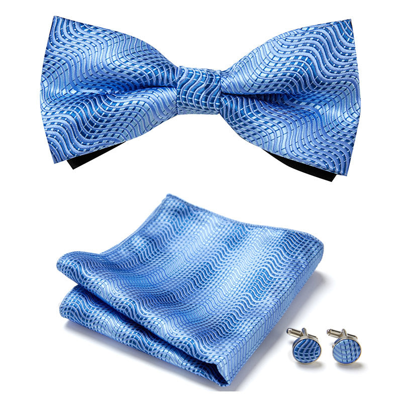 Stylish 3-Piece Bow Tie Set