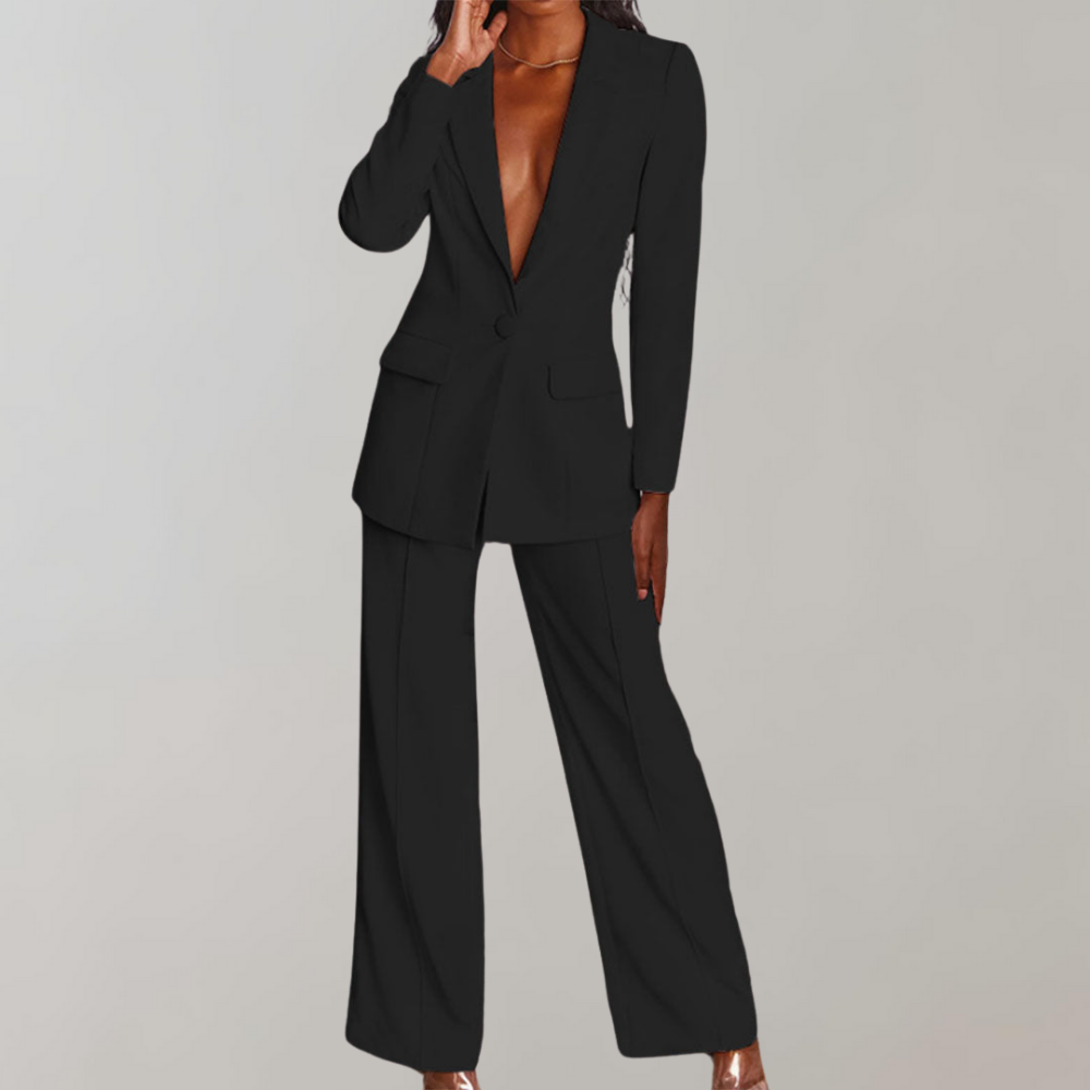 Stylish Blazer and Pants Set