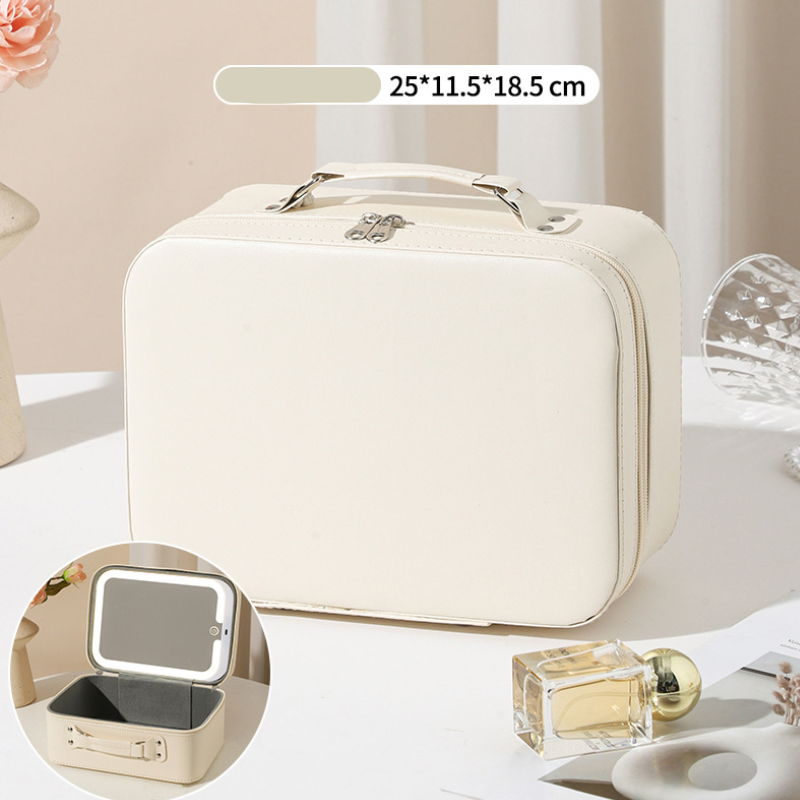 Stylish Makeup Travel Vanity Case Organizer