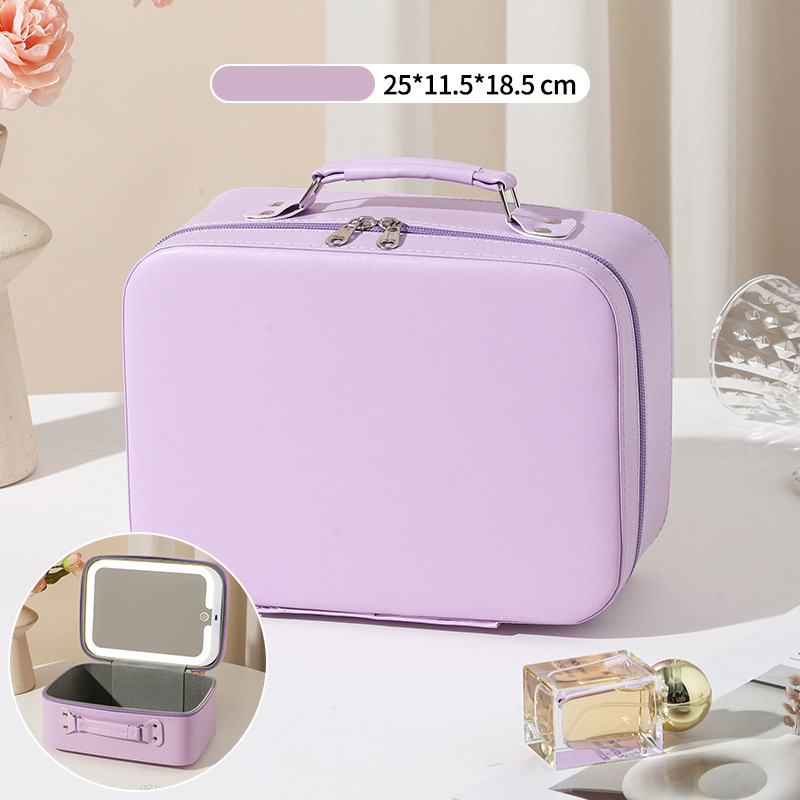 Stylish Makeup Travel Vanity Case Organizer