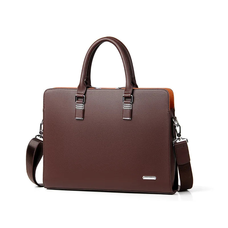 Stylish Men's Laptop Bag with Spacious Compartment