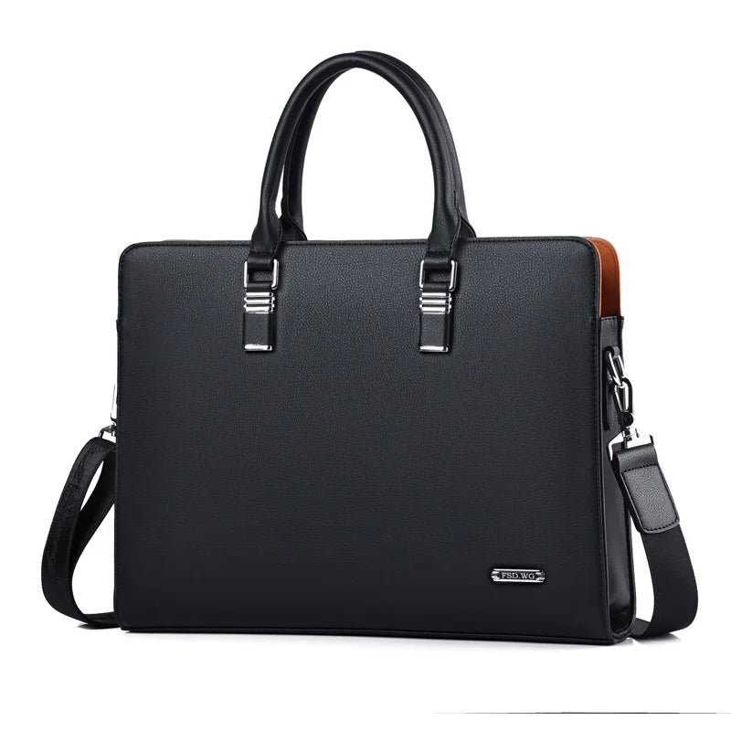 Stylish Men's Laptop Bag with Spacious Compartment