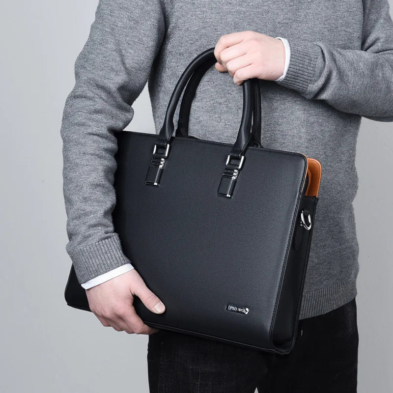 Stylish Men's Laptop Bag with Spacious Compartment