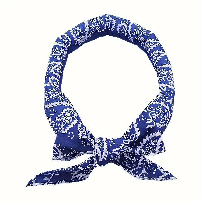Summer Cooling Ice Scarf for Neck and Headband