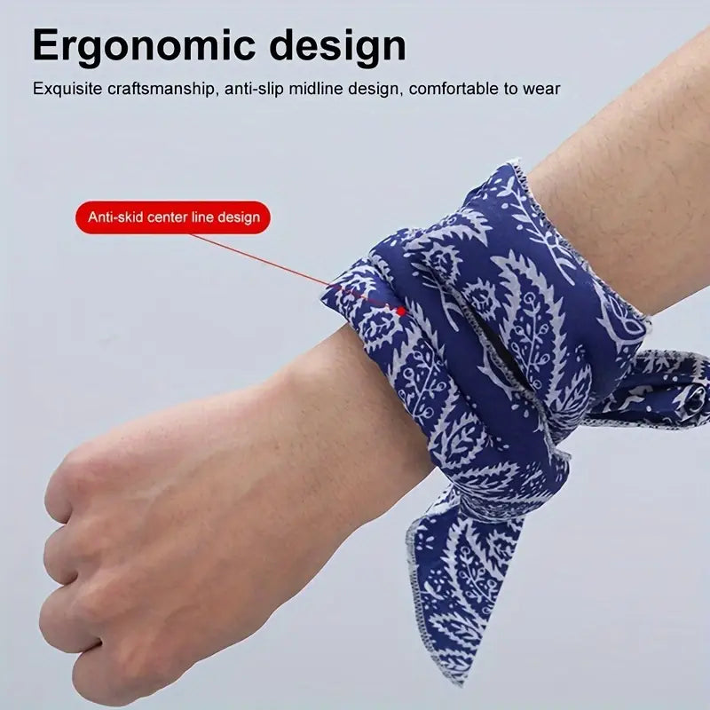 Summer Cooling Ice Scarf for Neck and Headband