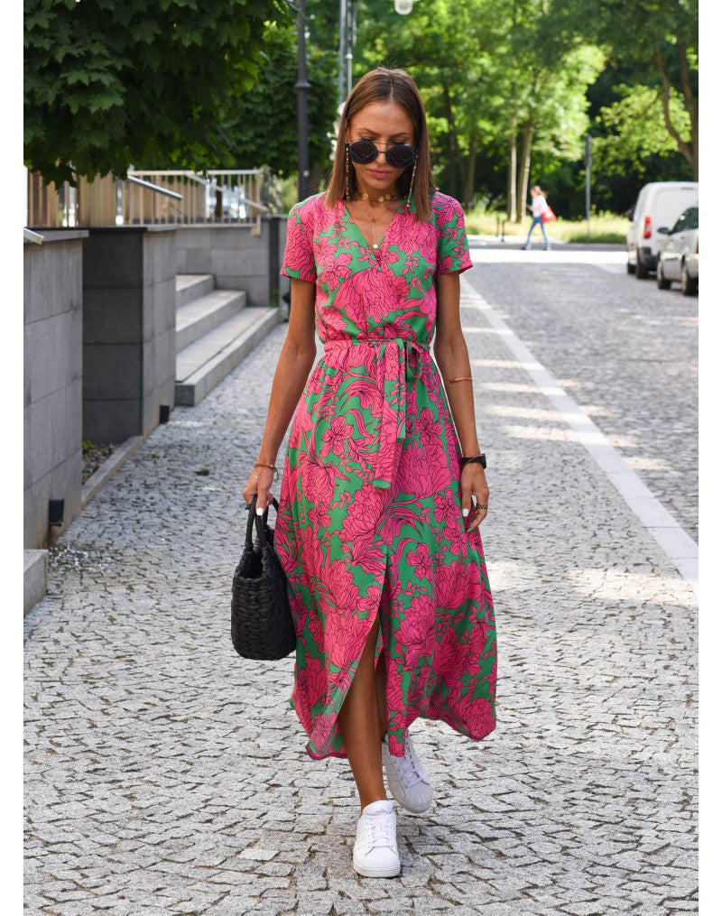 Summer Floral Maxi Dress