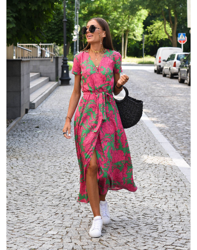 Summer Floral Maxi Dress