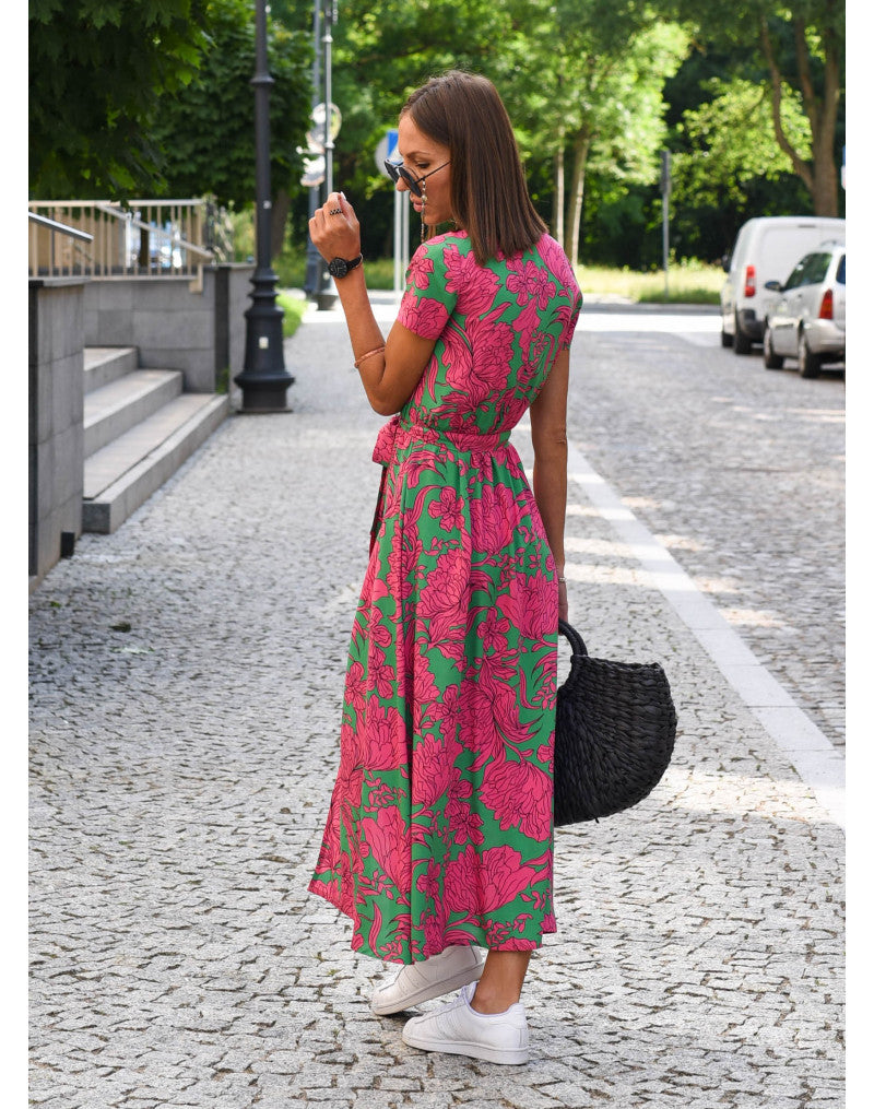Summer Floral Maxi Dress