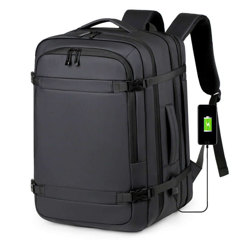 Technical Multi-Compartment Travel Backpack