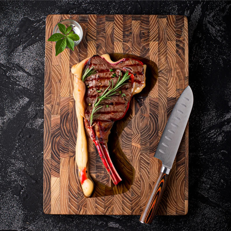 Thick Teak Wood Cutting Board