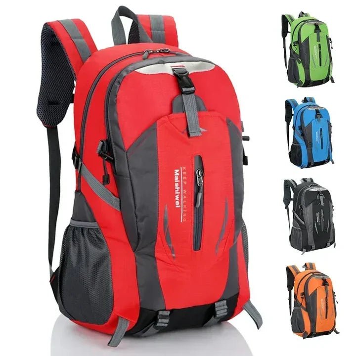 Travel Backpack — Ergonomic Design, Waterproof Exterior, Reinforced Main Zipper
