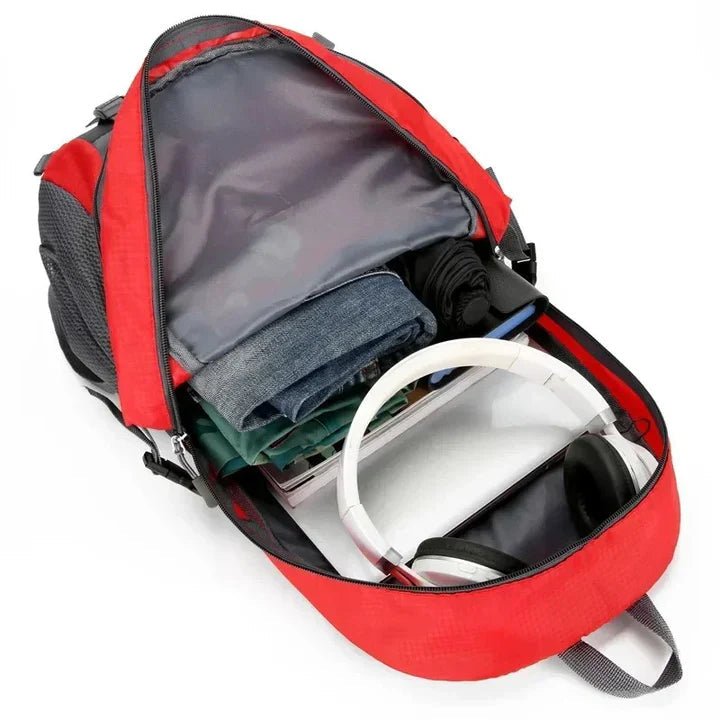 Travel Backpack — Ergonomic Design, Waterproof Exterior, Reinforced Main Zipper