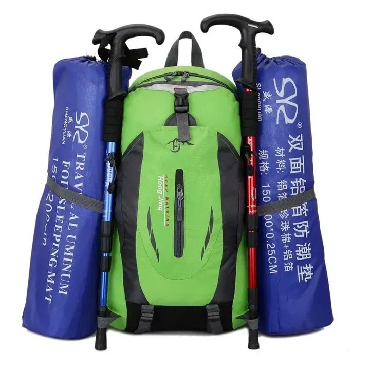 Travel Backpack — Ergonomic Design, Waterproof Exterior, Reinforced Main Zipper