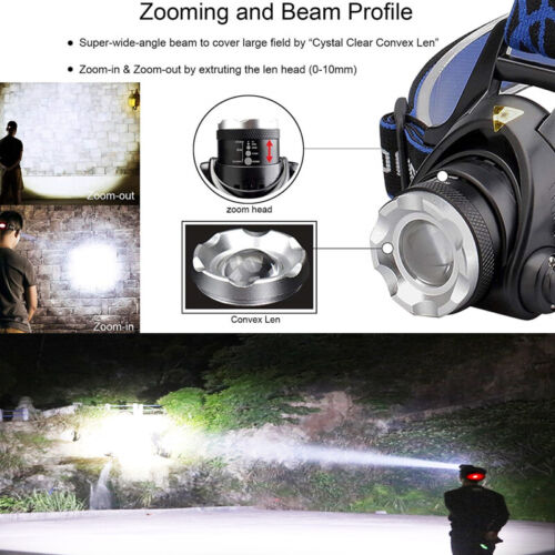 Ultra-Bright Rechargeable LED Headlamp for Outdoor Adventures