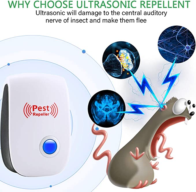Ultrasonic Rodent Repeller Device