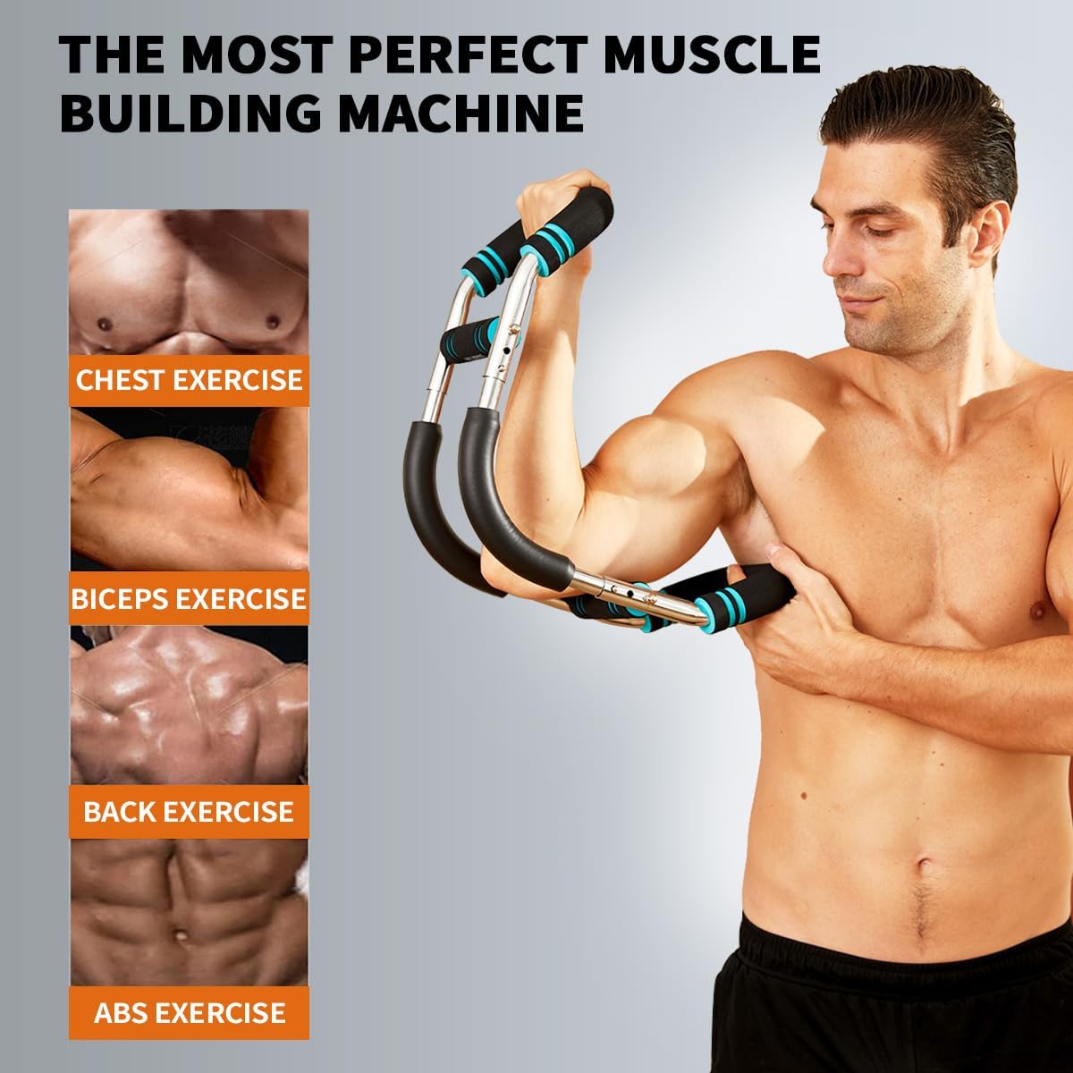 Unisex Adjustable Power Twister for Arm and Chest Training