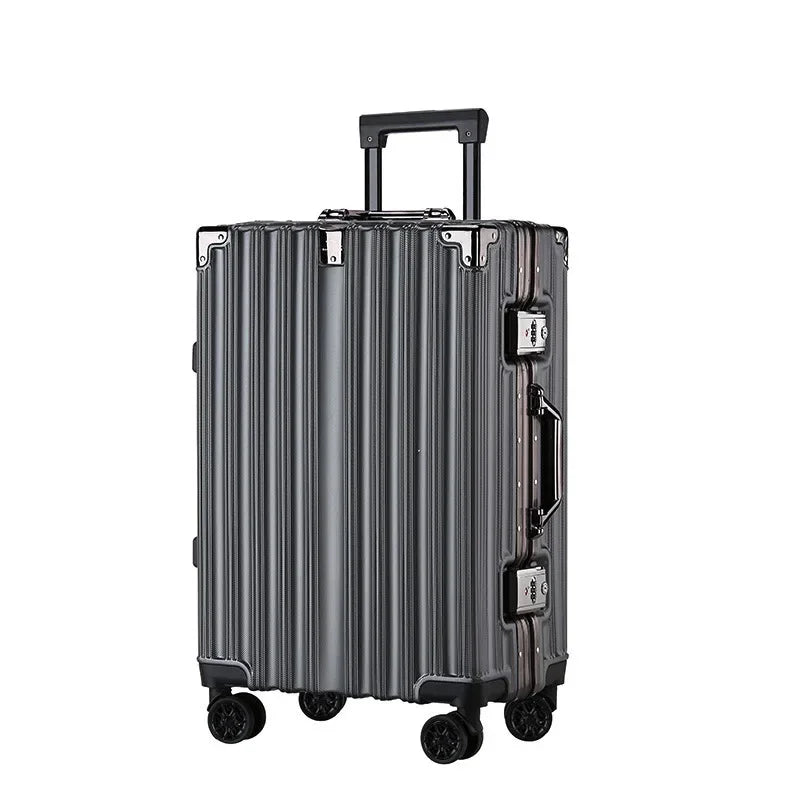 Unisex Aluminium Frame Hard Shell Suitcase