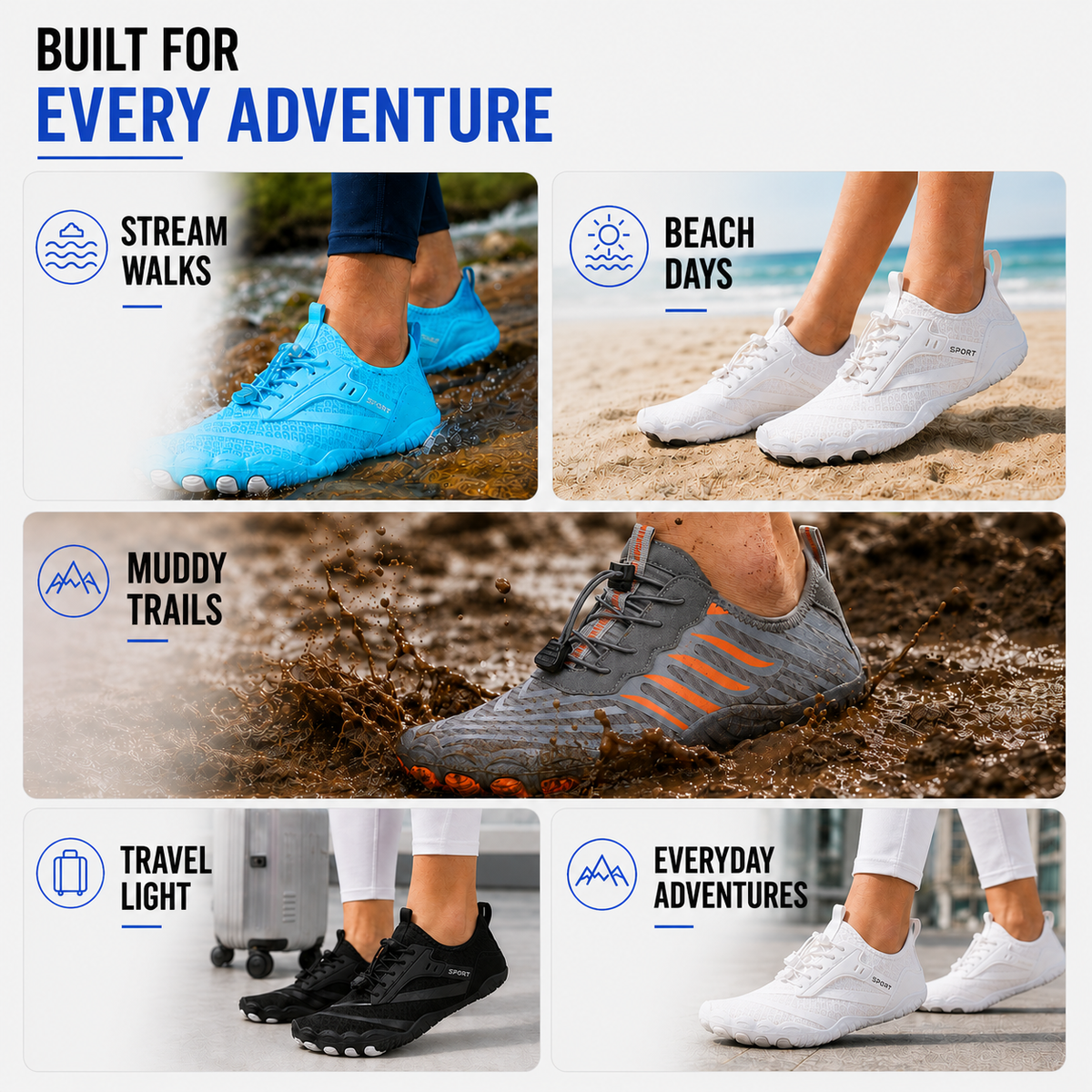 Unisex Barefoot Sports Shoes
