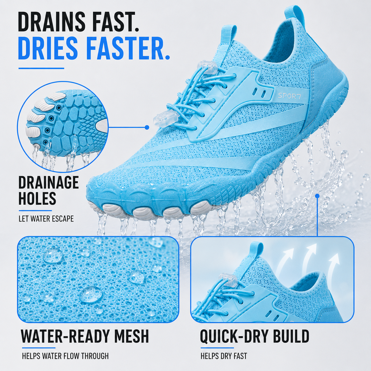 Unisex Barefoot Sports Shoes