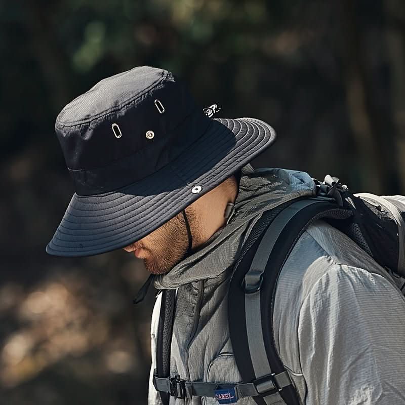 Unisex Breathable Wide-Brim Sun Hat