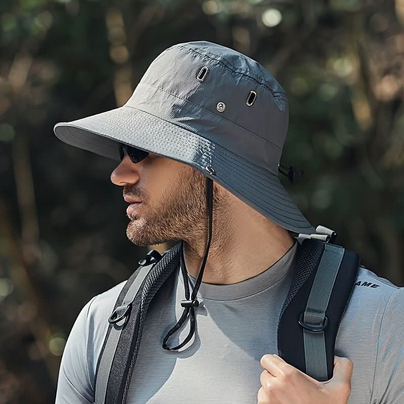 Unisex Breathable Wide-Brim Sun Hat