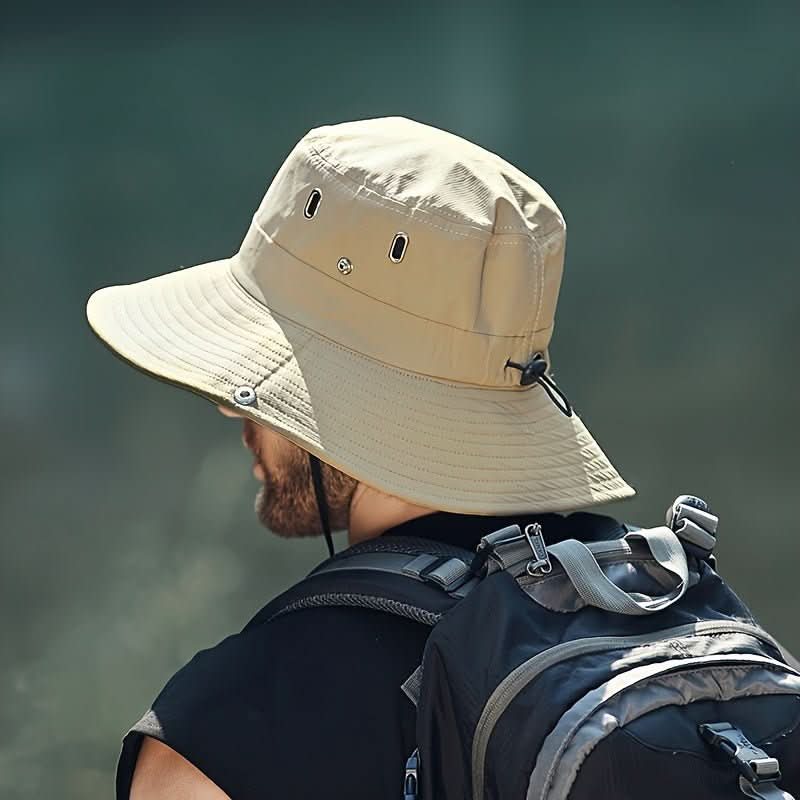 Unisex Breathable Wide-Brim Sun Hat