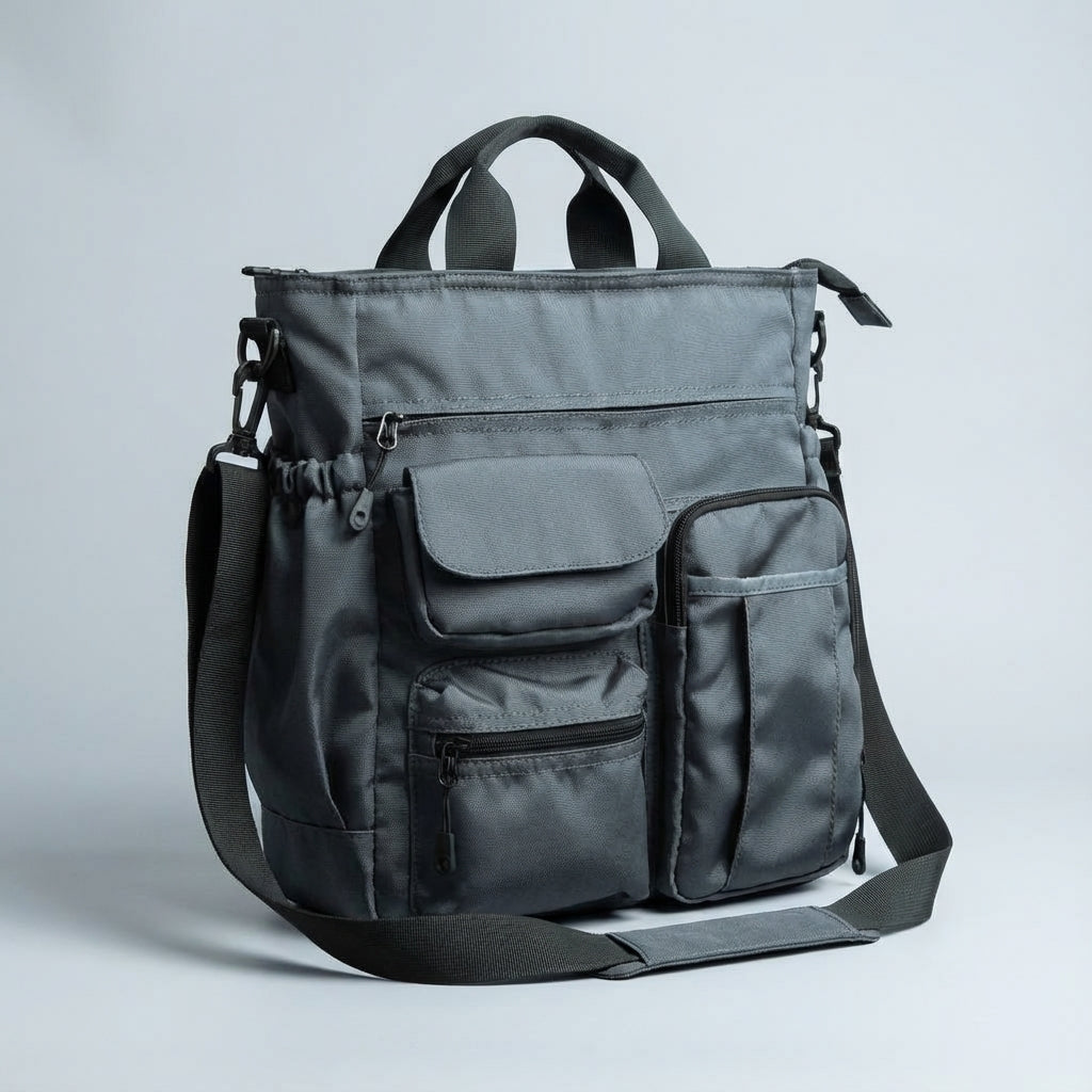 Unisex Business Briefcase with Shoulder Strap