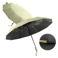 Unisex Compact Umbrella with UV Protection & Weather Resistance