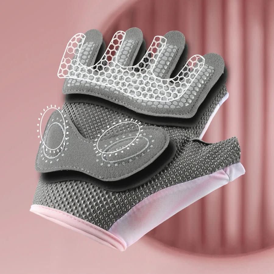 Unisex Half-Finger Fitness Gloves