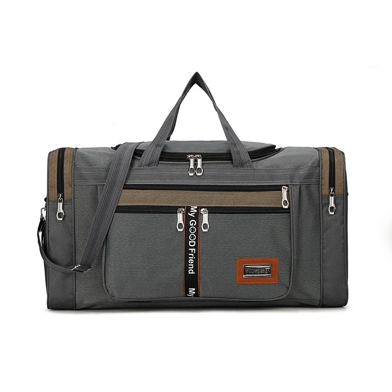 Unisex Large 40L Travel Duffel Bag - Weekend Bag for Travel & Sports