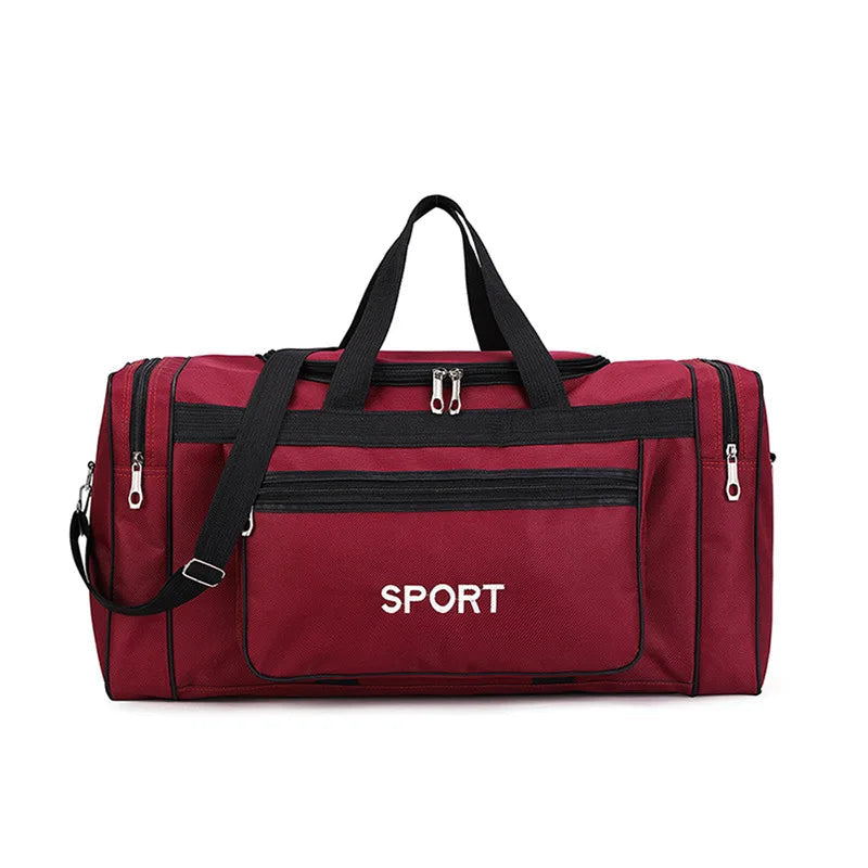 Unisex Large 40L Travel Duffel Bag - Weekend Bag for Travel & Sports