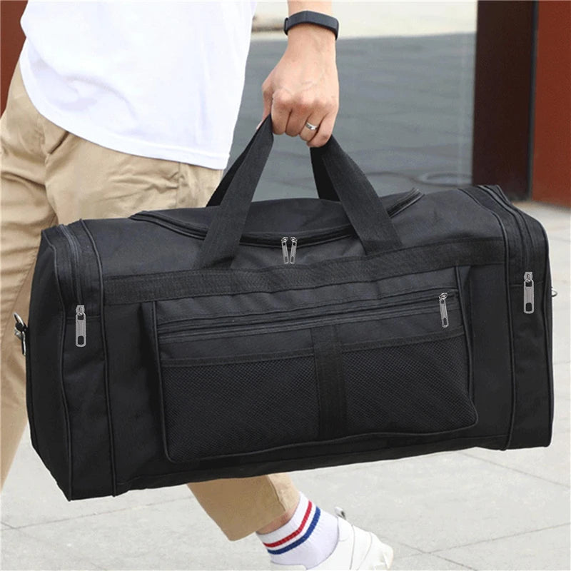 Unisex Large 40L Travel Duffel Bag - Weekend Bag for Travel & Sports