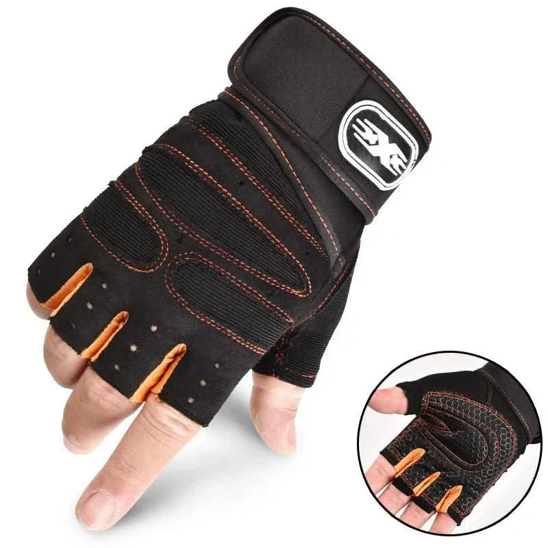 Unisex Shock-Resistant Training Gloves with Wrist Support