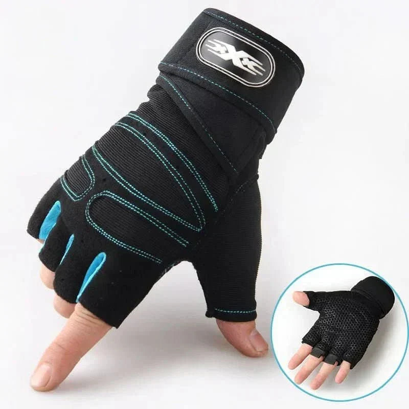 Unisex Shock-Resistant Training Gloves with Wrist Support