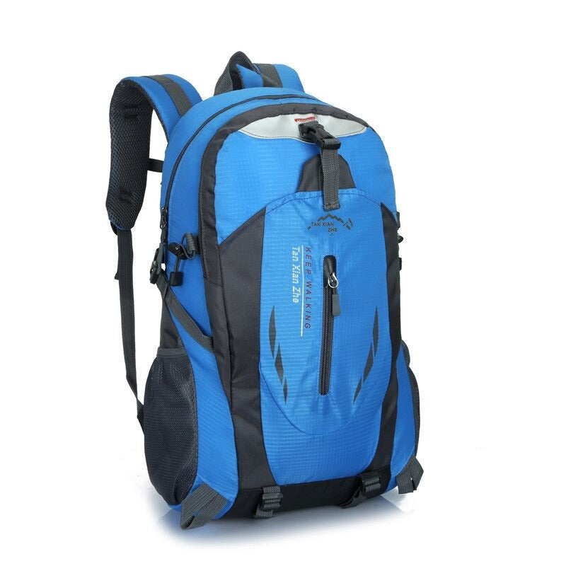 Unisex Waterproof Outdoor Travel Backpack with Multiple Compartments