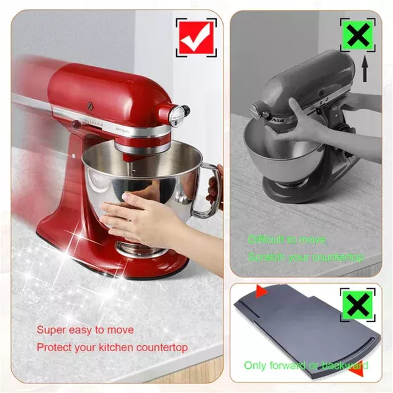 Universal Kitchen Appliance Sliding Mat for Stand Mixers