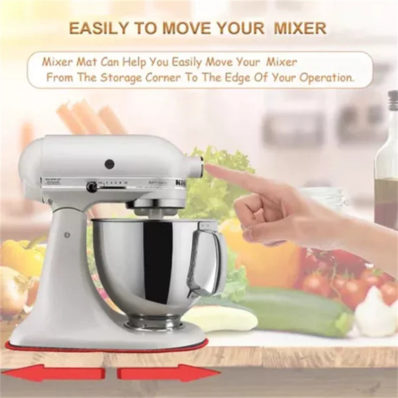 Universal Kitchen Appliance Sliding Mat for Stand Mixers