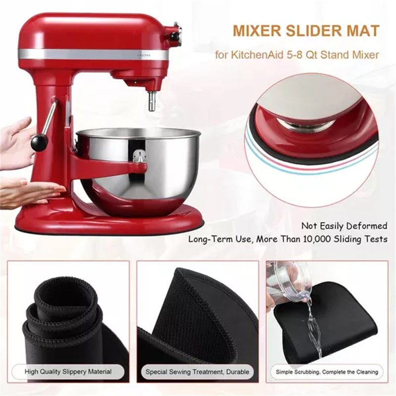 Universal Kitchen Appliance Sliding Mat for Stand Mixers