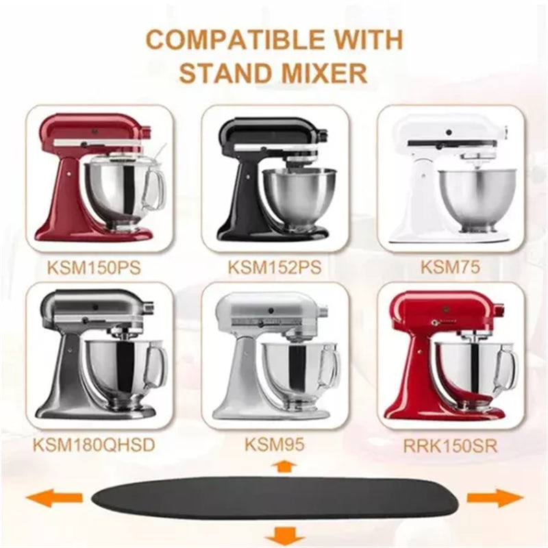 Universal Kitchen Appliance Sliding Mat for Stand Mixers