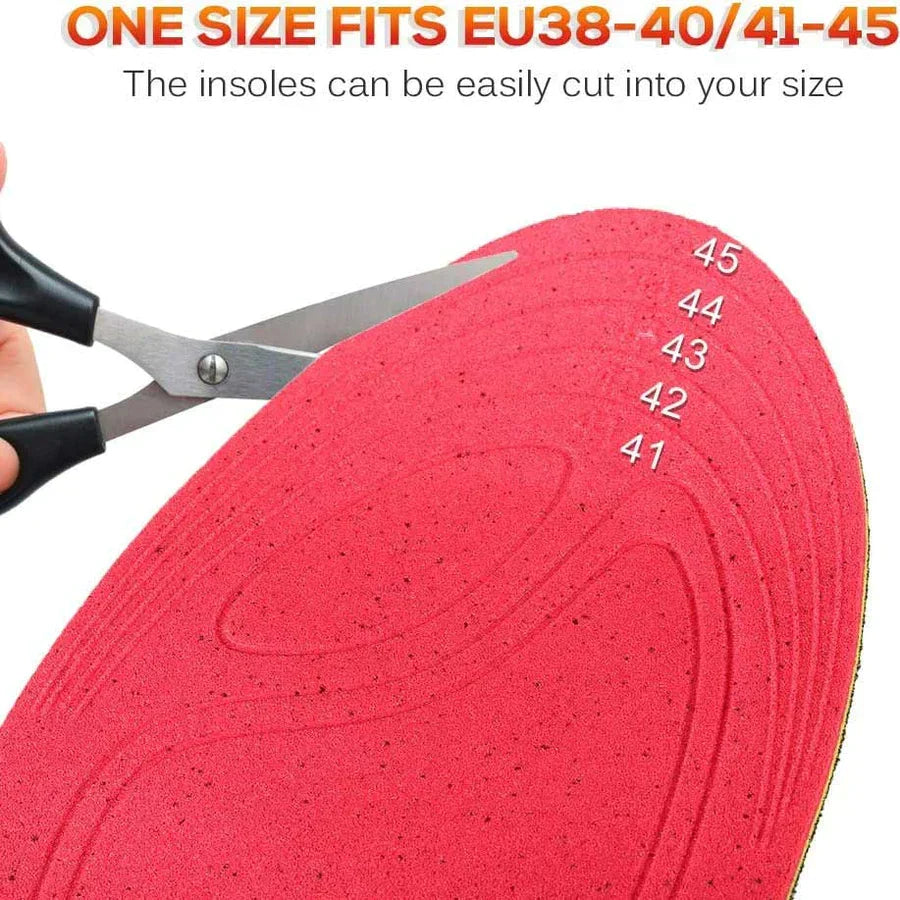 Universal Rechargeable Heated Insoles - Heats in 30 Seconds